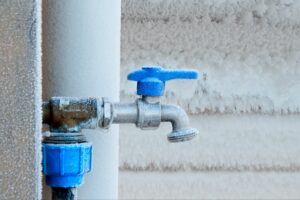 It's important to insulate exposed pipes to prevent pipe bursts.